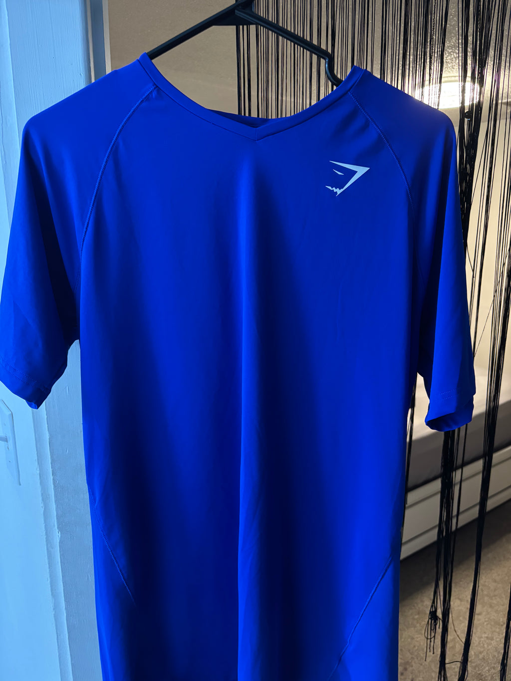 Blue Gymshark Short Sleeve Tee-Shirt
