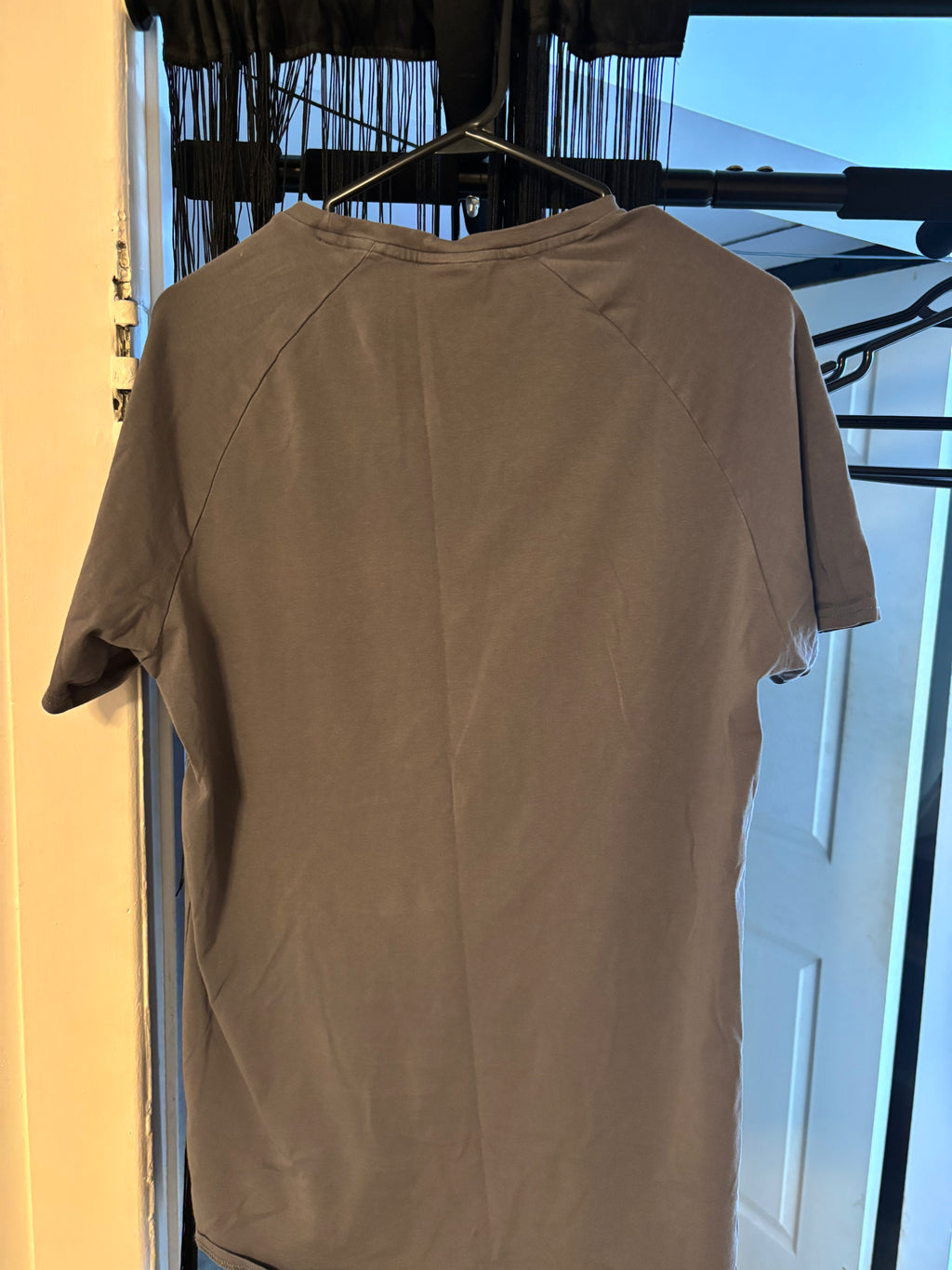 Grey Gymshark Short Sleeve Tee-Shirt