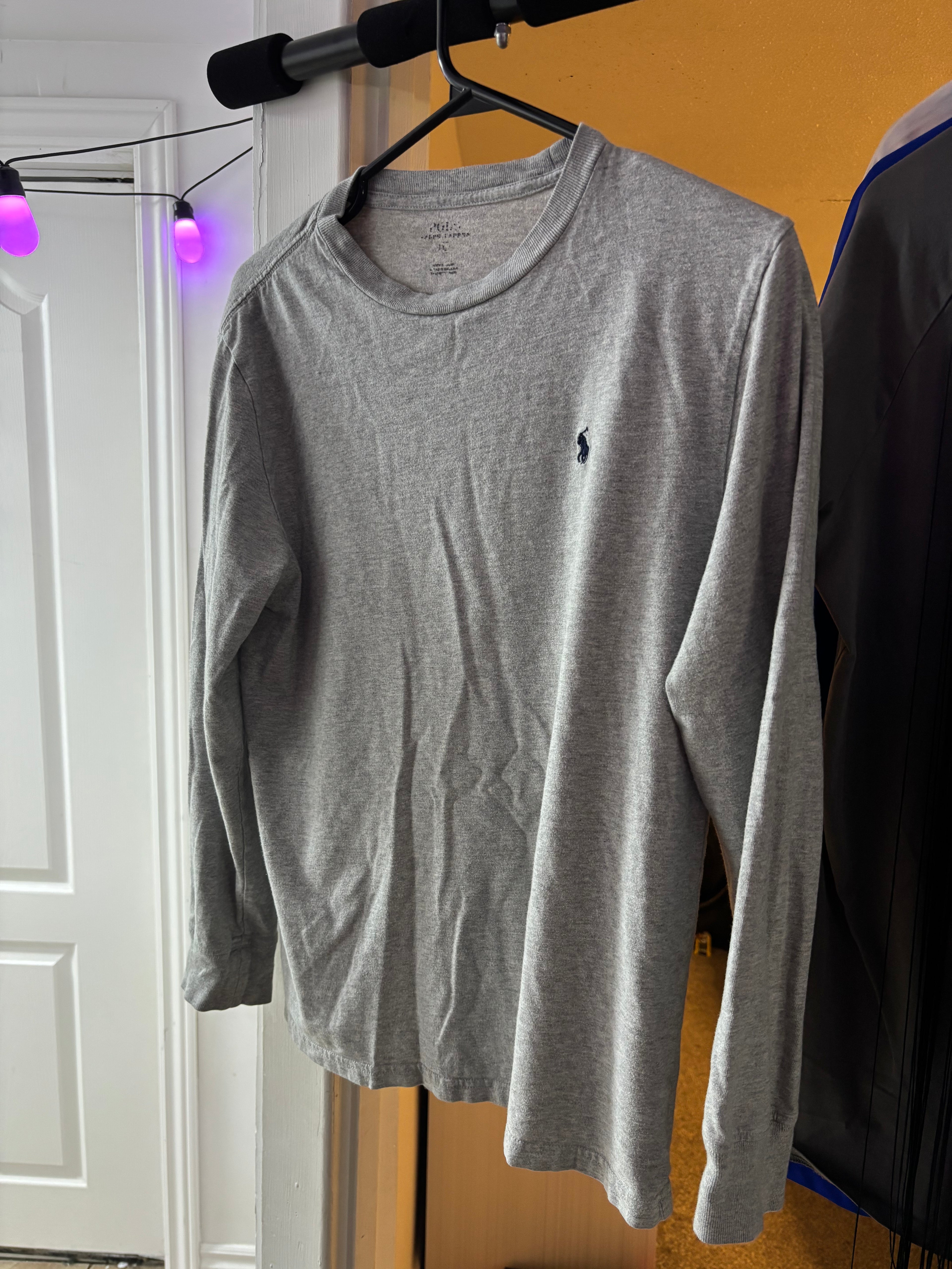Grey Polo Ralph Lauren Long Sleeve